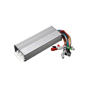 Hoogvermogen aluminium elektrische fietscontroller 48V/60V 15-MOSFET 1200W slimme borstelloze waterdichte optionele differentiële <span class=keywords><strong>motor</strong></span> - Product Image 1