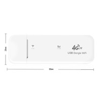 Adaptateur USB 4G/5G Tout Réseau et Emplacement pour Carte SIM