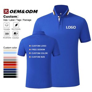 Custom Golf <b>Polo</b> Shirt Custom Embroidery <b>Polo</b> Shirts Business Advertising Promotional Cotton Work <b>Polo</b> Shirt Uniform - Product Image 2