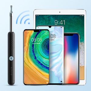 Bebird R1 Enlèvement de cire <span class=keywords><strong>d</strong></span>'oreille <span class=keywords><strong>Caméra</strong></span> <span class=keywords><strong>Endoscope</strong></span> Visual Ear Pick avec connectivité sans fil Wi-Fi Prend en charge les téléphones IOS et Android - Product Image 4