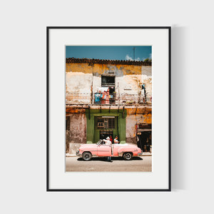 Fotografía de paisajes de La Habana, Cuba: Obras de arte decorativas para restaurantes de temática exótica y oficinas en el hogar - Product Image 1