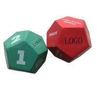 Ensemble de dés polyédriques en PU 16mm jeu d'affûtage couleur personnalisée Style résine accessoires en gros en vrac