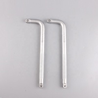 Poignée de type L Extension de douille Barre incurvée Tige Outil à main Clé Outils d'entretien en forme de L Clé à barre d'extension
