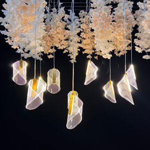 Lustres lumineux multicolores IP65 pour plafond de scène de festival de mariage transfrontalier, hôtel, 10 petits modèles pour banquet de mariage - Product Image 6