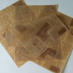 Tùy Chỉnh Logo In/Kích Thước <span class=keywords><strong>Burger</strong></span>/Bánh Sandwich Bọc Greaseproof Wax Deli Giấy - Product Image 2