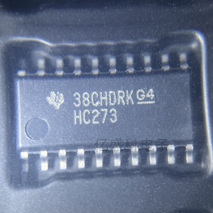 HC273 Chip Lógico D Flip Flop de Ocho Canales SOIC 20 Montaje en Superficie Función de Reinicio - Product Image 1