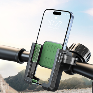 Oulaike QX02 Anti-Choc Vélo <span class=keywords><strong>Support</strong></span> de Téléphone 360 Degrés Mobile Stand Antichoc <span class=keywords><strong>Scooter</strong></span> E-Bike Vélo Moto Téléphone - Product Image 1