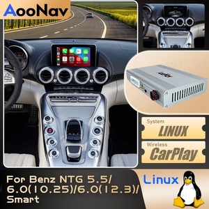 Linux System Mirror Link Box for Benz NTG 5.5/6.0(10.25)/6.0(12.3)/Smart Wireless Apple CarPlay Stereo Upgrade Car Radio Adapter - Product Image 2