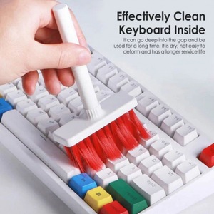 Multifuncional ordenador portátil <span class=keywords><strong>Claner</strong></span> cepillo 5 en 1 teclado limpieza polvo pluma cepillo Kit - Product Image 3