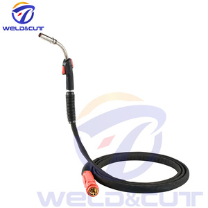 Mig kemppi 6254213mmt 6254214mmt mmt42 <span class=keywords><strong>pmt42</strong></span> 10ft 15ft khí làm mát bằng MIG hàn súng ngọn đuốc cho máy móc sản xuất - Product Image 1