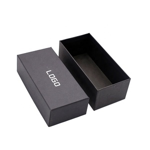 Boîtes en carton noir de haute qualité pour l'emballage de lunettes de soleil personnalisées avec logo en gros - Product Image 5