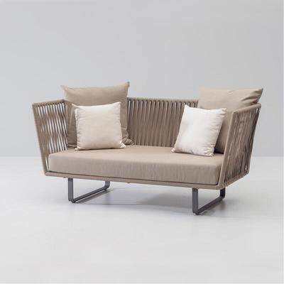 Canapé double en rotin