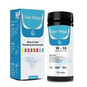 แผ่นทดสอบน้ำวานเฉิง W-16 100 แผ่น ตรวจวัดหลายค่าได้ สำหรับน้ำดื่ม น้ำประปา สระว่ายน้ำ และน้ำในตู้ปลา - Product Image 4