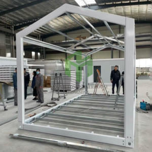 Cadre de conteneur modulaire pour maison préfabriquée en acier léger galvanisé de longueur - Product Image 1