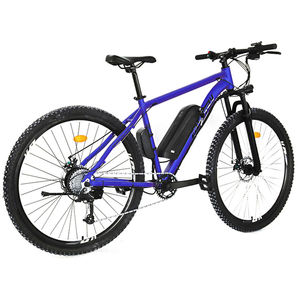 עיצוב חדש מסגרת פלדה גבוהה פחמן מסגרת אלומיניום סגסוגת עורף האחורי מנוע משולב סוללה 25 קילומטר/שעה בלם דיסק אופניים חשמלי - Product Image 6