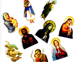 68 cái/túi không thấm nước <span class=keywords><strong>Jesus</strong></span> hình ảnh Sticker Christian quà tặng cho Nhà thờ máy tính máy tính xách tay decal - Product Image 3