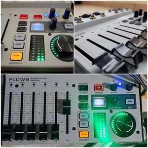 FLOW8 8-Input Digital Mixer USB/Audio <strong>Interface</strong> With 48V Phantom Power for 16 Effects Mini Sound Console - Product Image 2