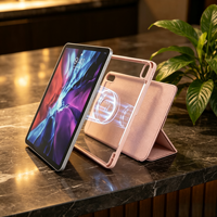 Étui magnétique détachable pour iPad 10e génération 2022 A16, coque de protection d'écran 10,9 pouces