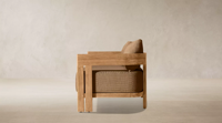 Ensemble de conversation robuste pour jardin et patio, avec coussins épais et charme rustique, canapé d'extérieur