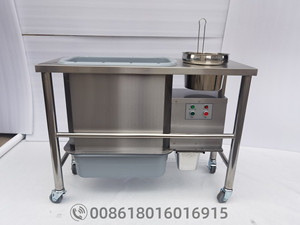 Table de panure motorisée et automatisée à économie d'é<span class=keywords><strong>nergie</strong></span> Henny Penny, machine à paner la viande frite électrique commerciale - Product Image 4