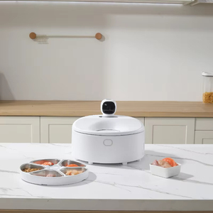 Tự động mèo <span class=keywords><strong>Feeder</strong></span> ướt thực phẩm Dispenser không dây hẹn giờ Pet <span class=keywords><strong>Feeder</strong></span> với Ice Pack lạnh tự động không dây hộp đóng gói - Product Image 1