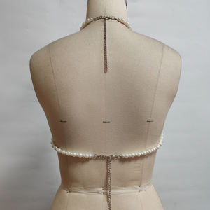 Festival bijoux corps chaîne harnais Bikini haut adulte sirène cauri hawaïen femme coquillage coquille de mer <span class=keywords><strong>soutien</strong></span>-<span class=keywords><strong>gorge</strong></span> - Product Image 6