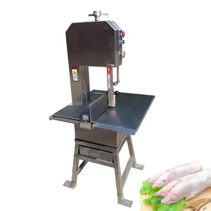 Electric Frozen Meat Bone Saw Machine Manual Frozen Fish Poultry Cutting Machine TJ-260