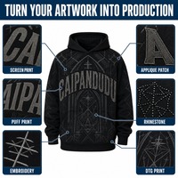 Vente en gros de sweats à capuche surdimensionnés pour hommes, manches longues, poche avant, style streetwear, vêtements pour jeunes, logo personnalisé