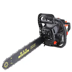 65CC 2 Strokes High Power Chain Saw Gasoline Easy To Start Chain Saw Hand Wood Cutting Machine