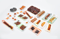 Nylon/PE Vide emballage alimentaire congelé En Plastique film