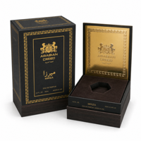 Coffret de parfum Eau de Parfum, carton noir de luxe, parfum boisé oriental longue tenue, Dubai, sur mesure, flacon de parfum 100 ml