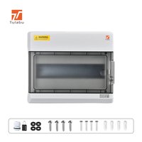 Tulabu extérieur IP66 12 voies étanche Double interrupteur prise Protection boîte couvercle boîtier électrique mur boîte d'alimentation