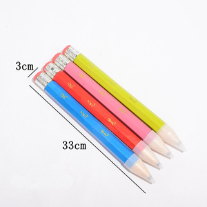 Logo personnalisé Cadeau Enfants Jumbo Jouet 1.5cm/2.5cm/3.5cm Diamètre Grand <span class=keywords><strong>Crayon</strong></span> Géant Hb avec <span class=keywords><strong>Taille</strong></span>-<span class=keywords><strong>Crayon</strong></span> - Product Image 6
