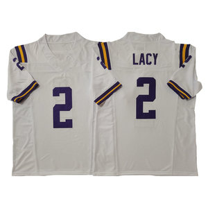 Jersey Sepak Bola Pria 2026 Berkualitas Tinggi Jahitan Rapi JaMarr Chase Justin Jefferson Kyren Lacy Odell Beckham Jr. Jayden Daniels S-3XL - Product Image 3