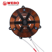 Brûleurs cuisinière à Induction capteur haute puissance contrôle tactile bobine de cuivre rond infrarouge lointain plat céramique élément chauffant électrique