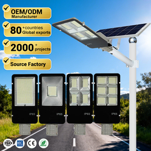 Strada <span class=keywords><strong>giardino</strong></span> quadrato impermeabile all'aperto lampione 100w 200w 300w 400w luce di controllo Modulare solare Led lampione - Product Image 1