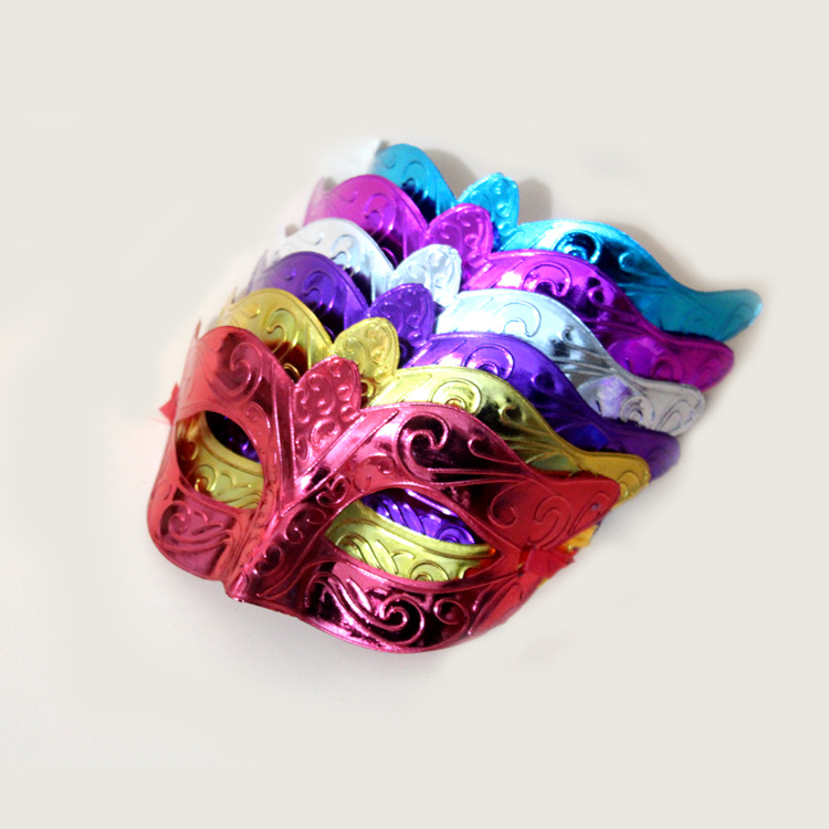 Masquerade Mask Venetian Masks Wholesale Christmas Masquerade Mask Bar Glowing Props Kids Toys Gift