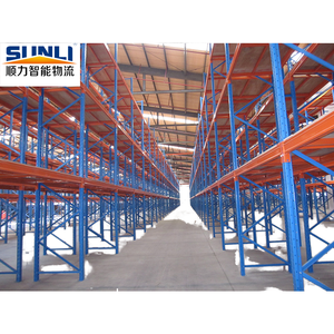 Systèmes de rayonnage multi-étagères et de rayonnage à palettes, rayonnage robuste 2000 kg, rayonnages empilables, stockage en entrepôt, rayonnage d'entrepôt - Product Image 1