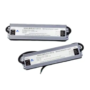 Fuente de alimentación conmutada IP67 Impermeable 12V DC 12.5A LED CCTV Adaptador de corriente