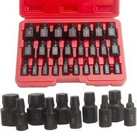 Kit de démontage d'écrous de roue dénudés en Offre Spéciale Extracteur de vis à boulon/jeu de forets de 29 pièces