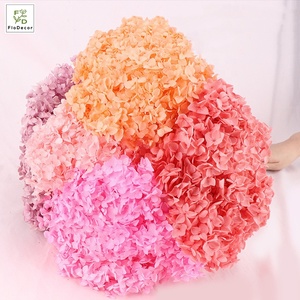 High End 50 cm naturale reale conservato fresco Anna essiccato fiore di ortensia per la decorazione di nozze fai da te puntelli fotografici - Product Image 2