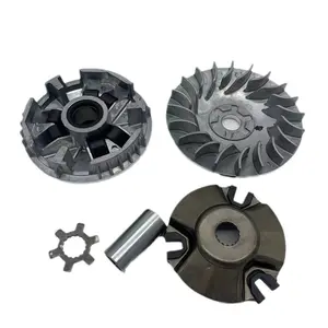 Motorcycle Scooter Moped Complete Variator Kit Front Clutch Drive Pulley with Roller Front Clutch for MIO SPORTY EGO 5TL 5LW