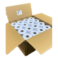 Échantillon Gratuit Dingfeng 80x80mm Étiquettes Thermiques Autocollantes Imperméables 100% Pâte de Bois pour Caisse Enregistreuse 48g 55g 65g Haute Qualité