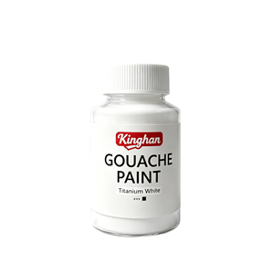 Ensemble de peinture <span class=keywords><strong>gouache</strong></span> en bouteille de 100 ml, 6 couleurs, pigments mats de grande capacité pour la pratique artistique, emballé dans une boîte de couleur - Product Image 2