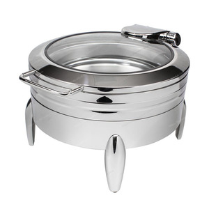 Réchauffeur de buffet hydraulique professionnel en acier inoxydable 304 6L/9L avec contrôle de la température et certification CE - Product Image 4