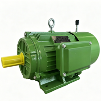 Moteur synchrone à frein haute efficacité triphasé 4 pôles YEJ-132S-4-5.5KW 2.2KW 7.5HP, protection IP55, 220-690V 60Hz AC, IE3