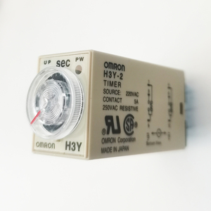 Relais de temporisation à mise sous tension H3Y-2/H3Y-4, mécanique, portable, 8 broches/14 broches, usage industriel, minuterie 5A, 24VDC/220VAC - Product Image 6