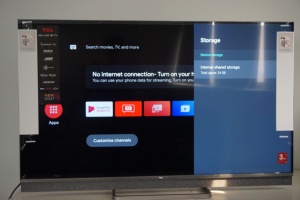 Televisor inteligente <span class=keywords><strong>4K</strong></span> <span class=keywords><strong>UHD</strong></span> de <span class=keywords><strong>55</strong></span> pulgadas con sistema Android de Google, retroiluminación LED LCD Original de 120Hz con frecuencia de actualización para hoteles - Product Image 4