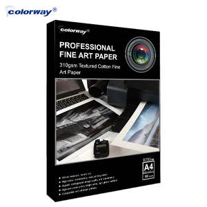 กระดาษพิมพ์ลายอิงค์เจ็ท A2 A3 A4 230gsm กระดาษสำหรับงานศิล<span class=keywords><strong>ป</strong></span>ะ A2 A3 A4จาก colorway - Product Image 1