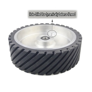 3 "/75mm Breite Gummi kontakt rad Riemens chl eifer Kettenrad Motorantrieb srad - Product Image 3